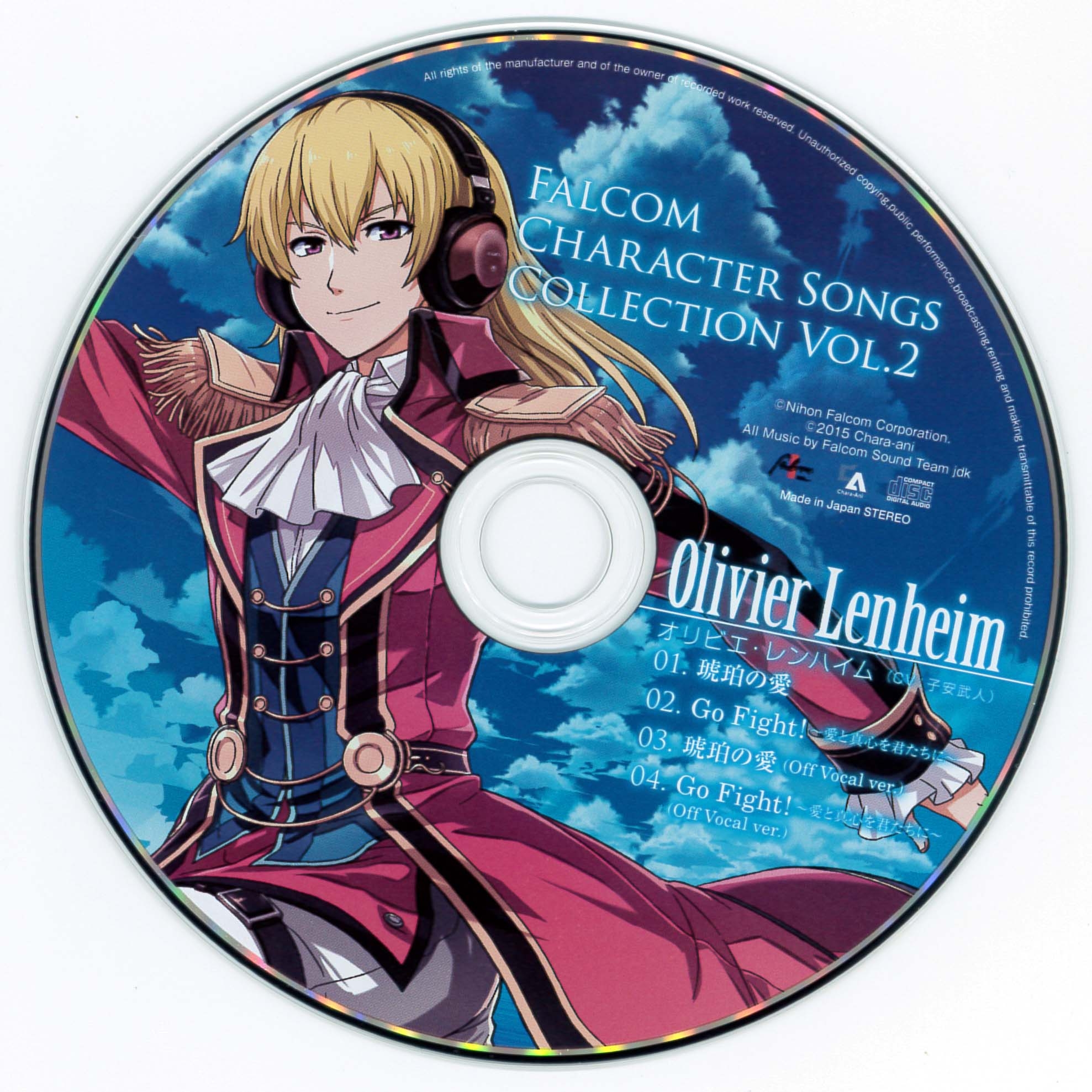 Falcom Character Songs Collection Vol.2 Olivier Lenheim